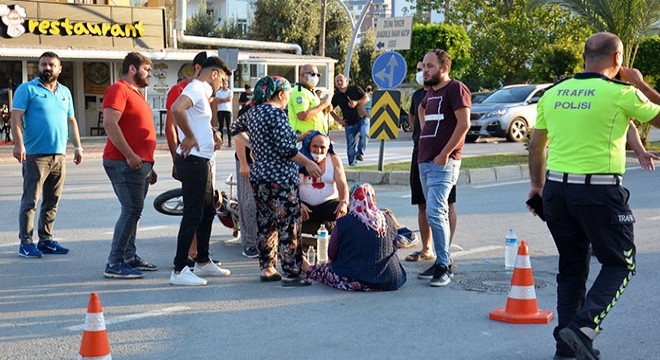 Gazipaşa da kaza: 2 yaralı