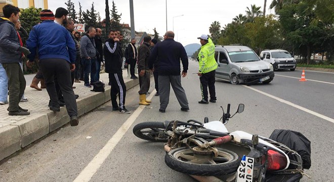 Gazipaşa da kaza: 2 yaralı