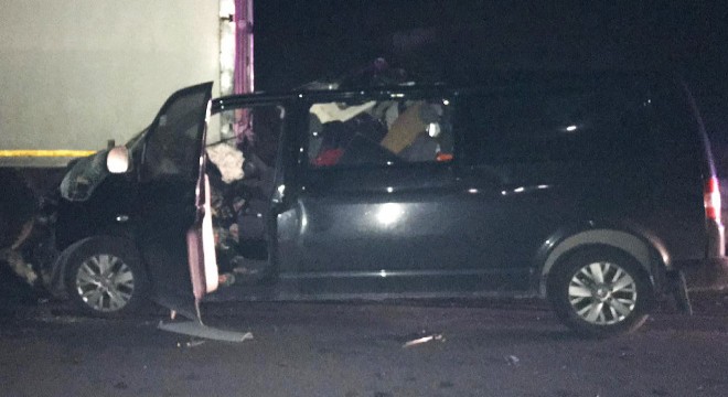 Gelibolu'da kaza: 1 ölü, 1 yaralı
