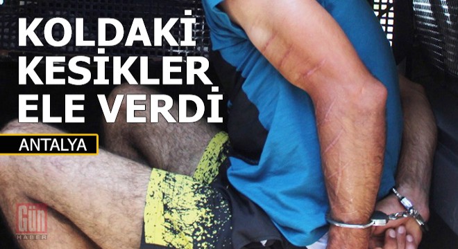 Genç kadının telefonunu çaldı, kaçamadan yakalandı