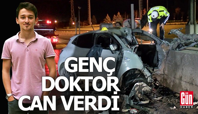 Genç doktorun feci ölümü
