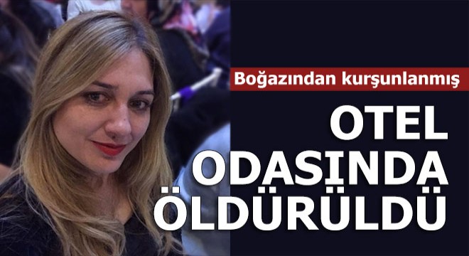 Genç kadın otel odasında ölü bulundu