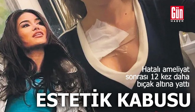 Genç kadının göğüs estetiği kabusa döndü