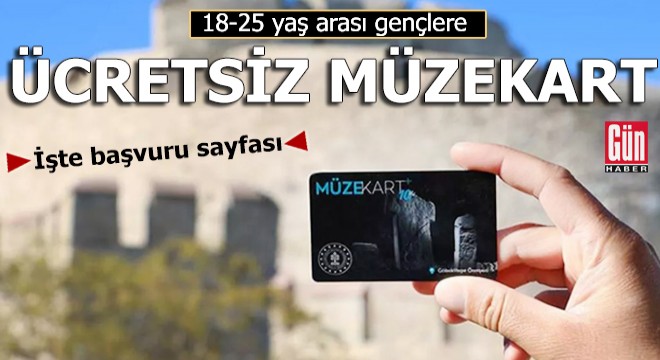 Gençlere ücretsiz Müzekart