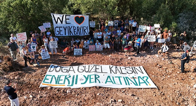 Geyikbayırı'ndaki GES enerji nakil hattı için güzergah talebi