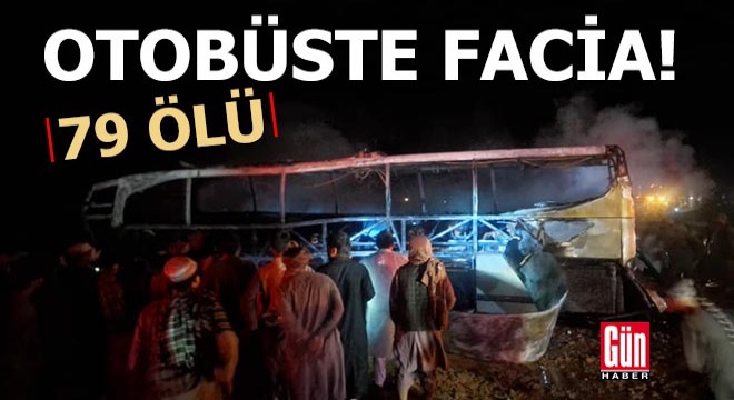 Göçmenleri taşıyan otobüs kaza yaptı: 79 ölü