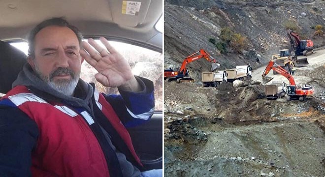 Göçük altında kalan şantiye müdürü 18 gündür aranıyor