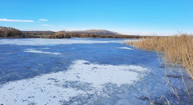 Gökgöl, buz tuttu