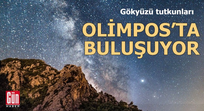 Gökyüzü tutkunları Olimpos Antik Kenti'nde buluşuyor