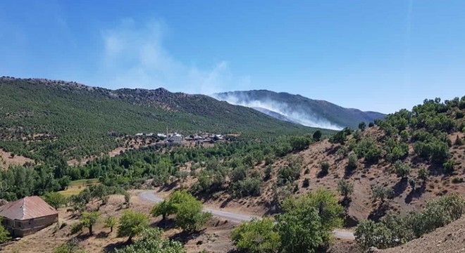 Görese Dağı'ndaki orman yangını 5'inci günde de sürüyor