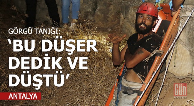 Görgü tanığı: 'Bu düşer dedik ve düştü'