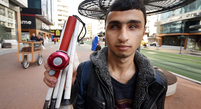Görme engelliden çarpmaya karşı 'zil' önlemi