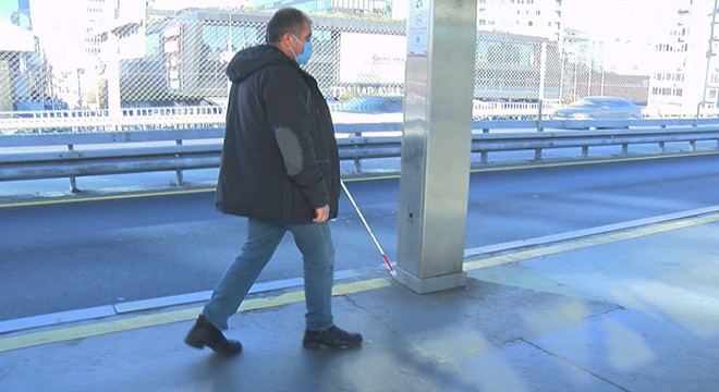 Görme engellilerin 'şehir' çilesi