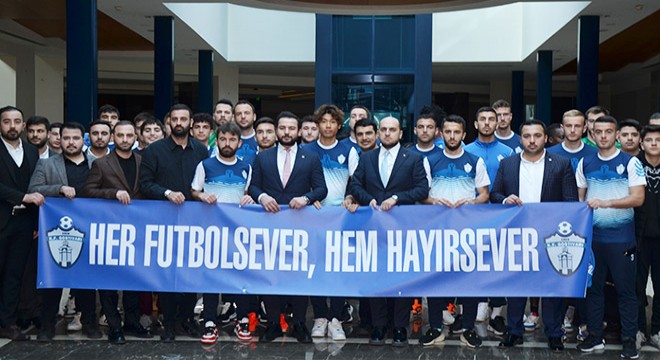 Gostivar FK ile TÜGVA dan Filistin için bağış kampanyası