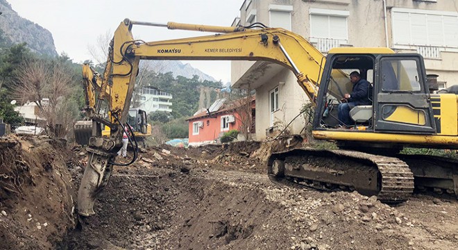 Göynük'te altyapı sorunu çözülüyor