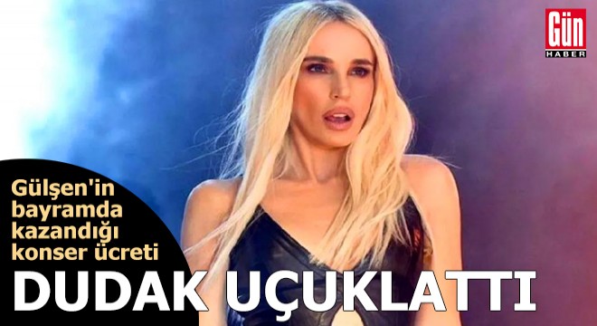 Gülşen'in bayramda kazandığı konser ücreti dudak uçuklattı