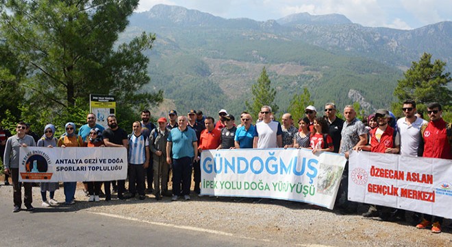 Gündoğmuş tarihi İpek Yolu'nda yürüyüş