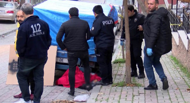 Güngören'de sokakta ceset bulundu