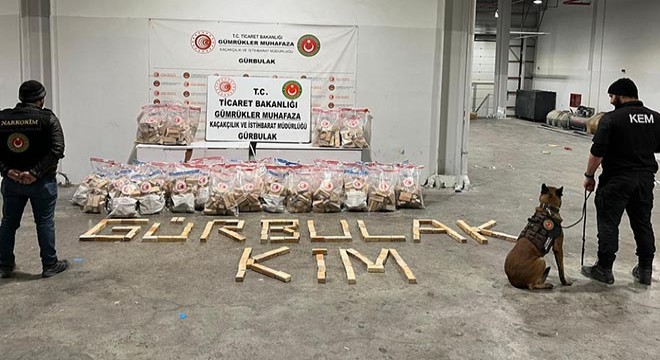 Gürbulak ta 394 kilo metamfetamin ele geçirildi