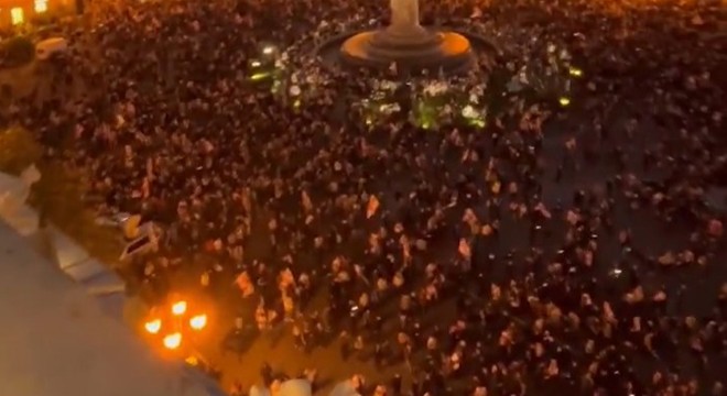 Gürcistan da protesto: 27 yaralı