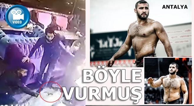 Güreşçilerin vurulma anı