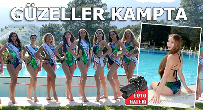 Güzeller Kemer de kampa girdi