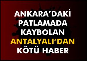 Ankara'dan acı haber geldi