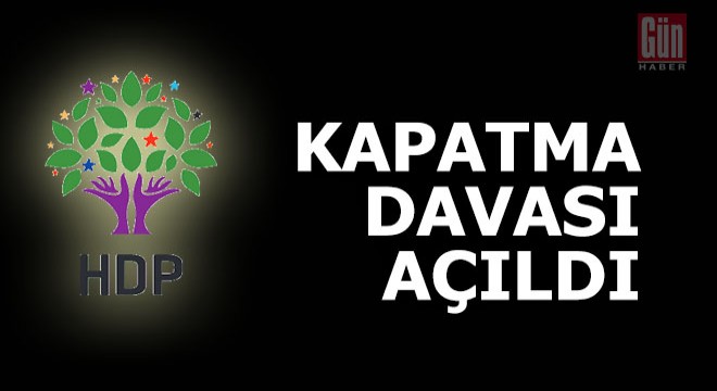 HDP için kapatma davası açıldı