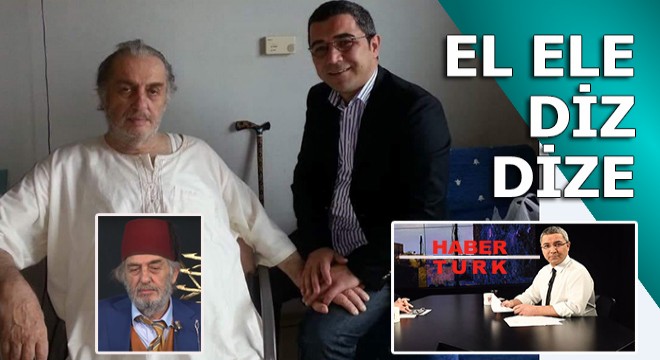 Habertürk TV'nin müdürü ile el ele diz dize...