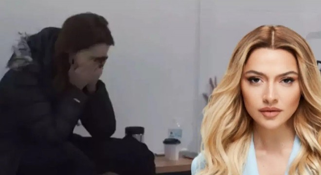 Hadise hüngür hüngür ağladığı anları paylaştı