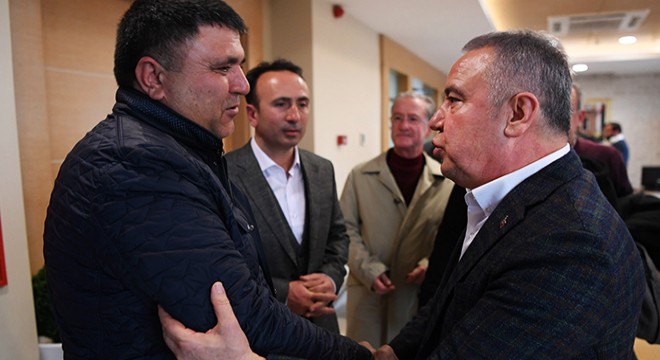 Hal derneklerinden Başkan Böcek'e ziyaret