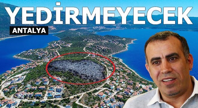 Haluk Levent ten Kaş yangını paylaşımı