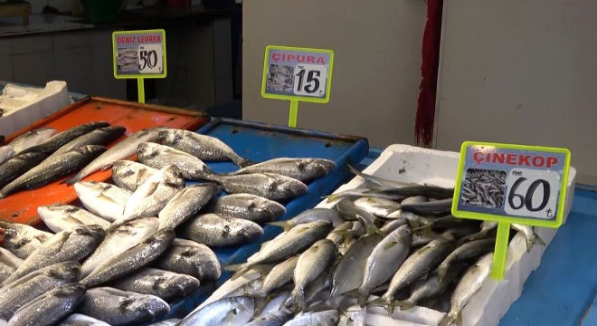 Hamsi avı yasağı uzadı, tezgahları farklı balıklar süsledi