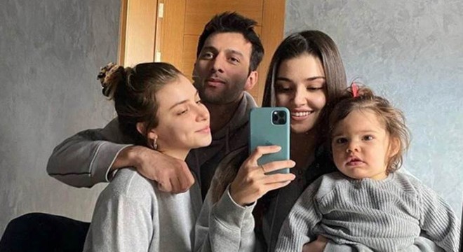 Hande Erçel'in yeğeni Mavi'den sevindiren haber
