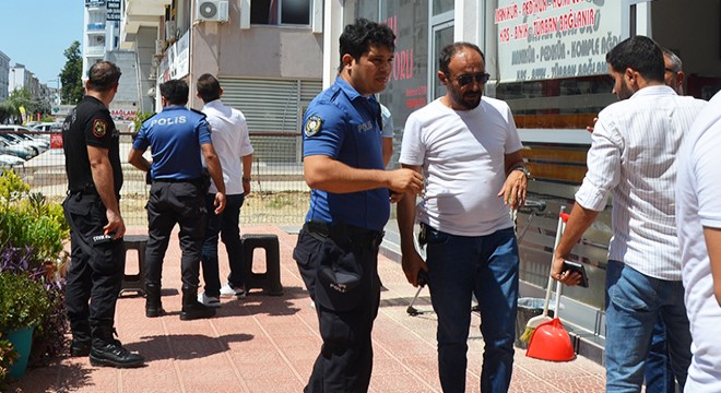 Harita mühendisi yere yığılıp öldü