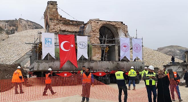 Hasankeyf'teki son eser Er-Rızk Camisi taşınıyor
