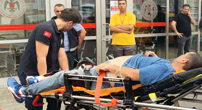 Hastane otoparkında silahlı kavga