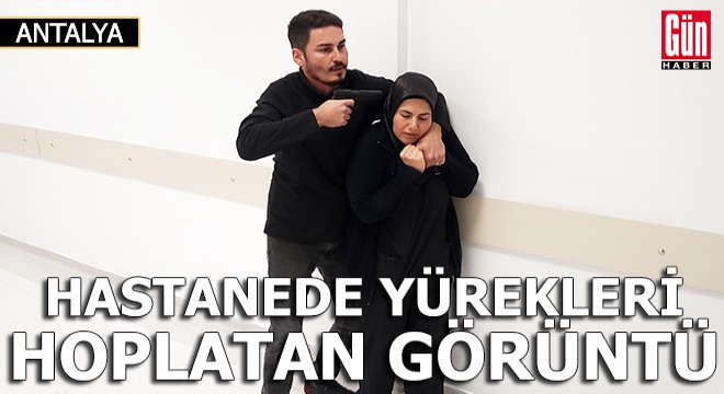 Hastanede yürekleri hoplatan görüntü