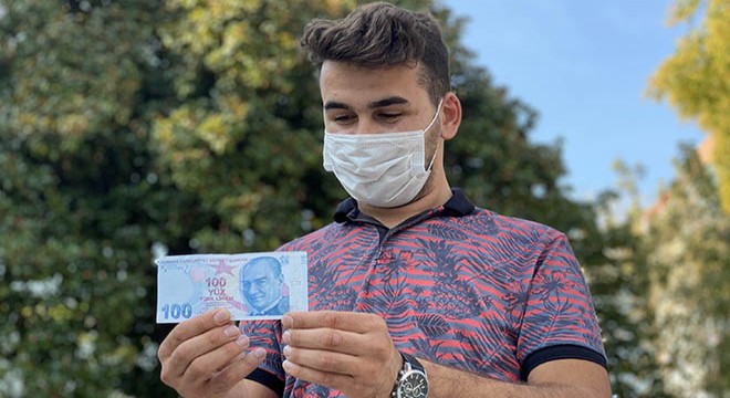 Hatalı basılan 100 TL'yi 70 bin TL'ye satıyor
