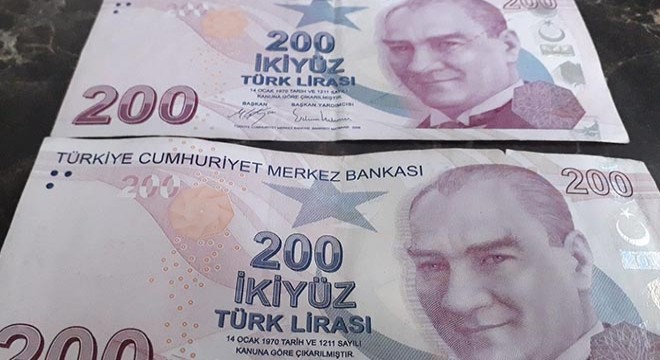 Hatalı basım 200 TL'yi satışa çıkardı