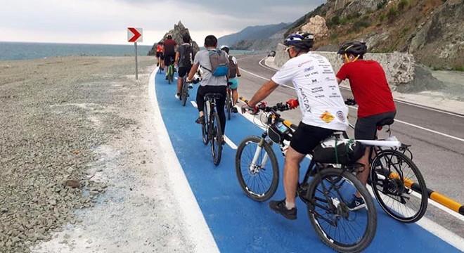 Hatay bisiklet yolu, sporcuların gözdesi oldu