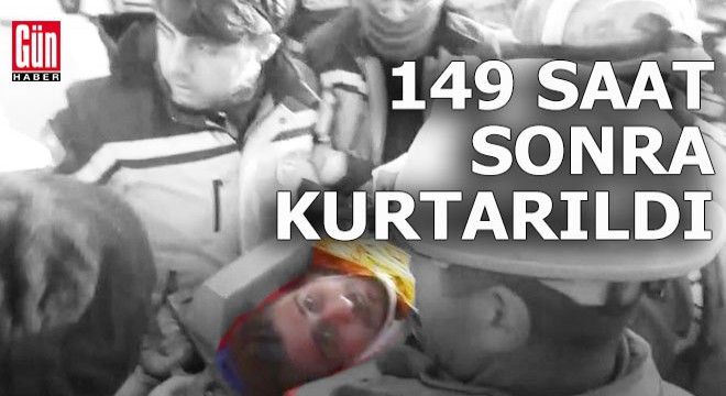 Hatay'da 149'uncu saatte gelen mucize