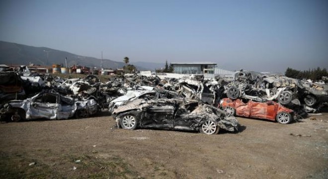 Hatay'daki 'araç mezarlığı'