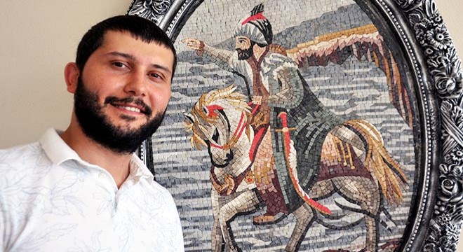 Hatay'daki mozaik sanatını dünyaya tanıtıyor