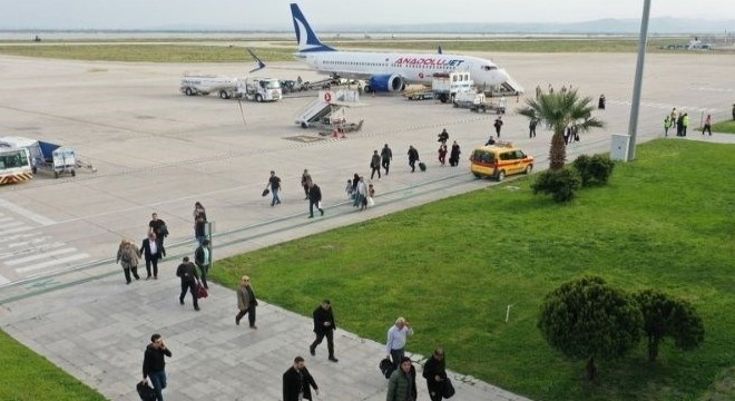 Hatay Havalimanı yeniden seferlere başladı