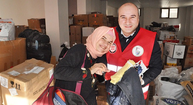 Hatice'den yürek ısıtan yardım