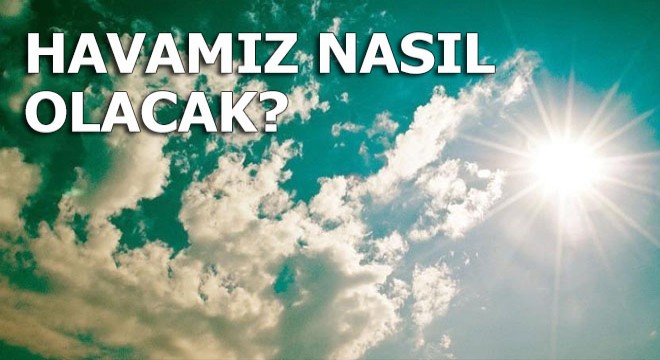 Havamız nasıl olacak?