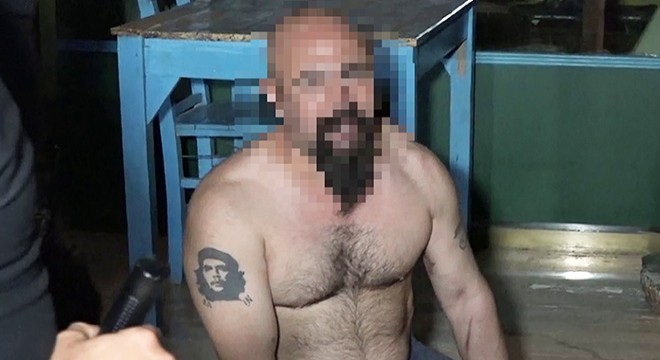 Havaya ateş edip, çamaşır suyuyla dükkanı yakmaya çalıştı