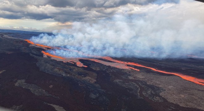 Hawaii deki Kilauea Yanardağı nda 35 inci patlama