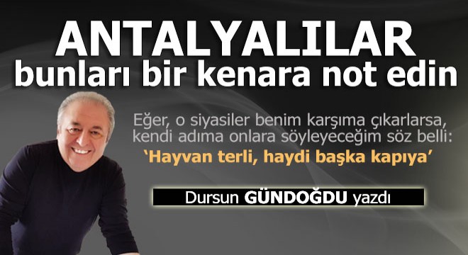 Haydi başka kapıya...